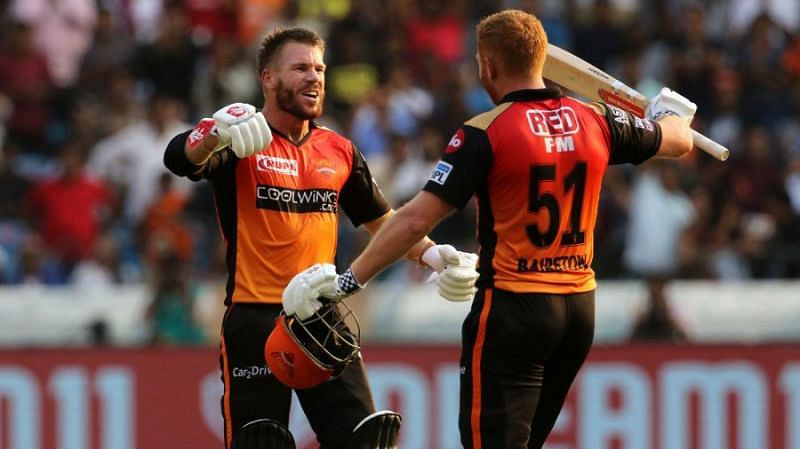 Johnny Bairstow and David Warner are the best opening pair of the season (picture courtesy: BCCI/iplt20.com)