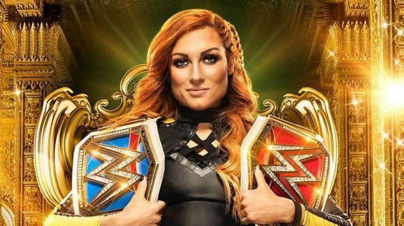 Becky defends both championships at MITB