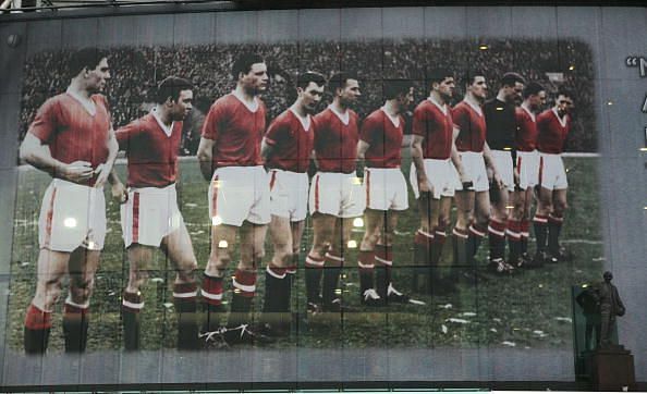 Manchester United Munich 1958 - Tribute Mural -Old Trafford