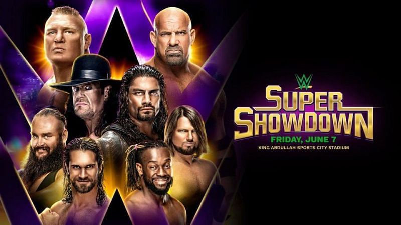 Super ShowDown will be the third WWE event in Saudi Arabia!