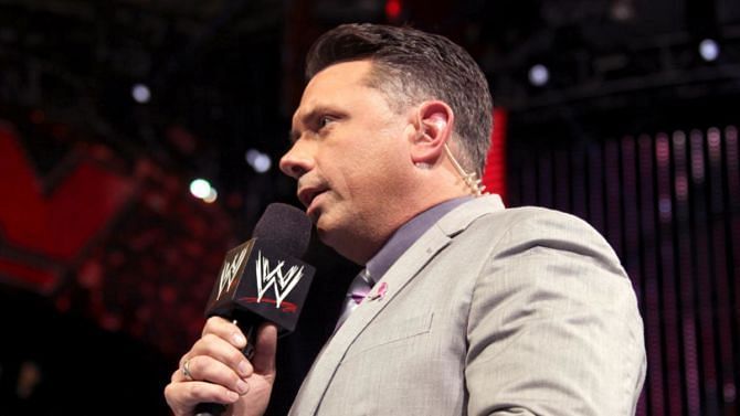 Michael Cole had a rough night on Raw