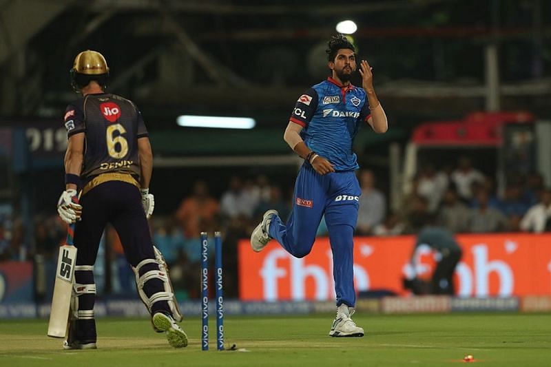 Ishant bowled a peach of a delivery to dismiss Joe Denly for a golden duck. (Image Courtesy: iplt20.com)