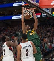 Utah Jazz had a huge presence in the paint in Gobert