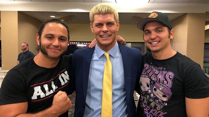 Cody Rhodes and The Young Bucks are executive vice presidents of AEW