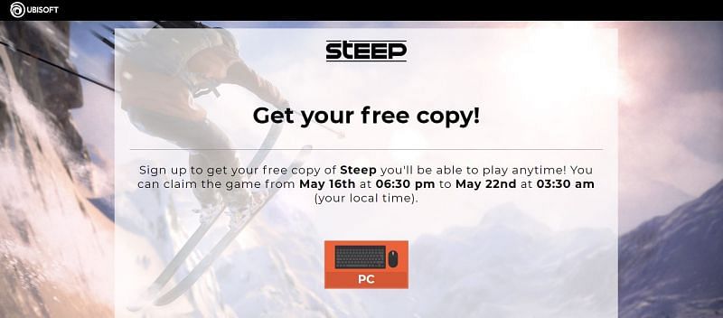 Steep To Be Available For Free On uPlay Until Next Week