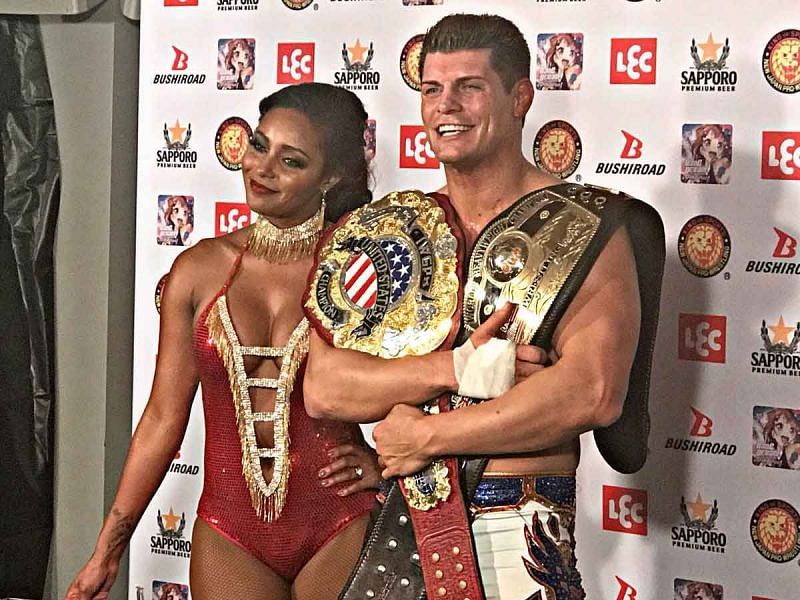 Cody Rhodes brought both the IWGP US and NWA World Championship to the Bullet Club