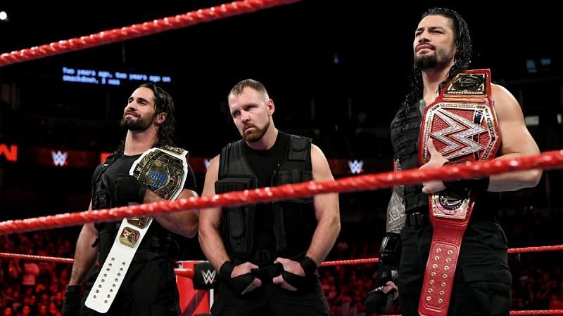 The Shield briefly reunited in August 2018