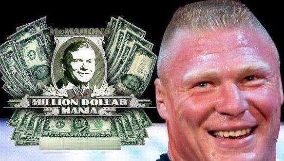Brock Lesnar makes a lot of money for the people who sign him to a contract.