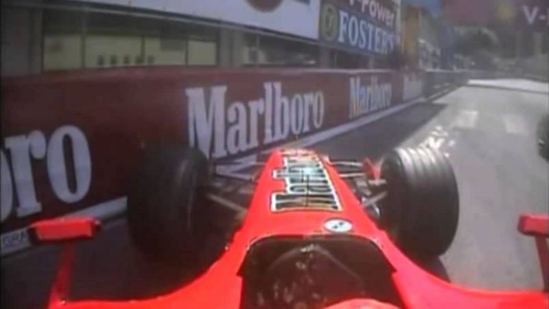 Schumacher literally parked the car at Rascasse in Monaco in 2006