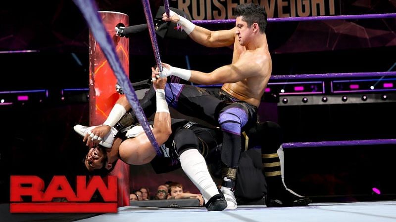 TJP wrestled Ali on RAW