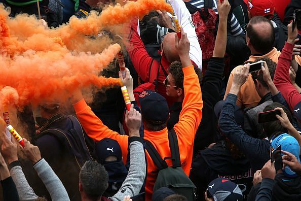 The Dutch fans in Formula 1 bring a unique orange tinge to the action.