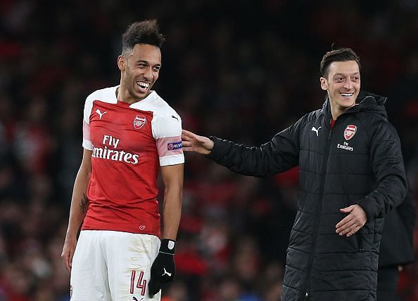 Aubameyang and Ozil will be out of contract in 2021