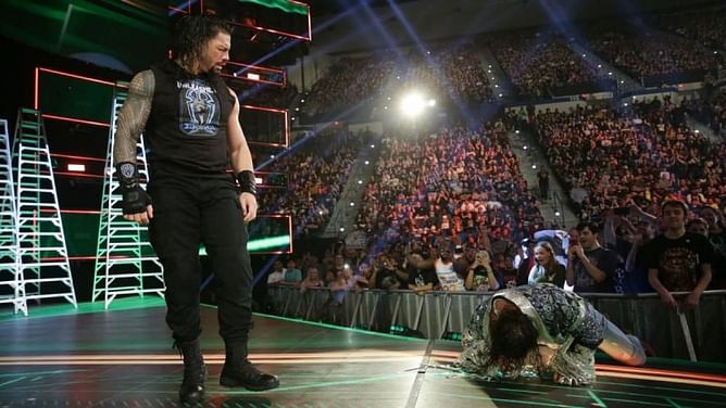 WWE News: Roman Reigns reacts to squashing Elias at MITB 2019