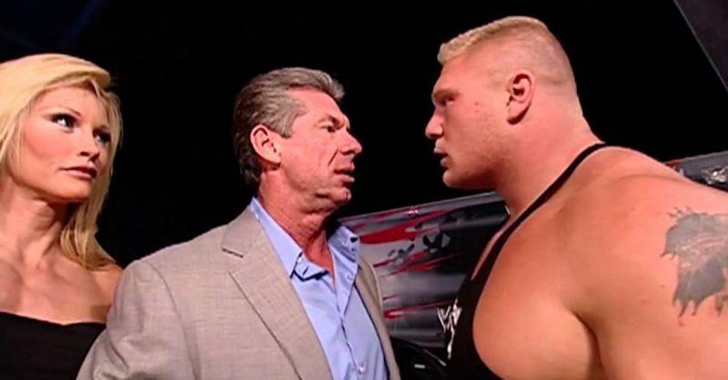 Brock Lesnar and Vince McMahon