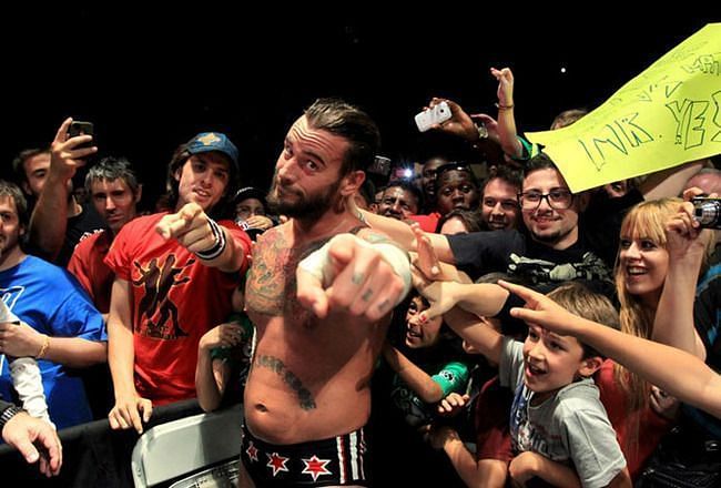 CM Punks among his fans.