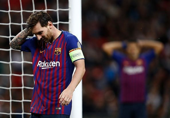 Lionel Messi is not at all impressed with how Barcelona performed in the final stages of the season
