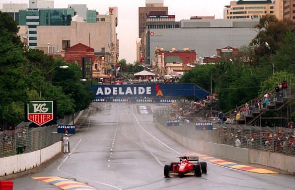 Adelaide&#039;s Street Circuit hosted the Australian GP between 1985 and 1995.