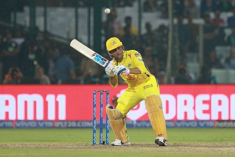 MS Dhoni's charismatic innings went in vain as Chennai Super Kings lost the match by 1 runs (Image courtesy - IPLT20/BCCI)