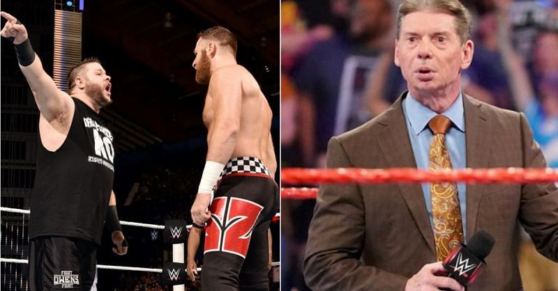 Kevin Owens and Sami Zayn were sent home by WWE
