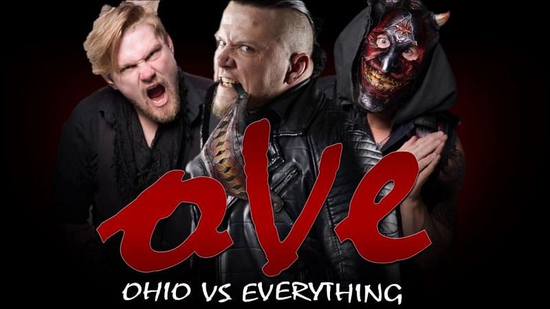 Dave Crist, Jake Crist, and Sami Calihan make up Ohio Versus Everything. They were recently joined by Madman Fulton (not pictured.)