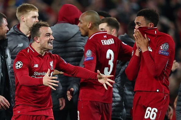 Liverpool players showed more determination