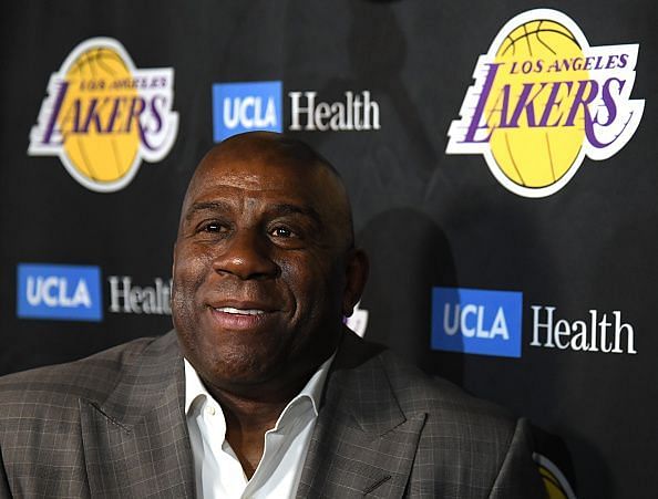 Following two years with the franchise, Magic Johnson exited the Lakers back in April