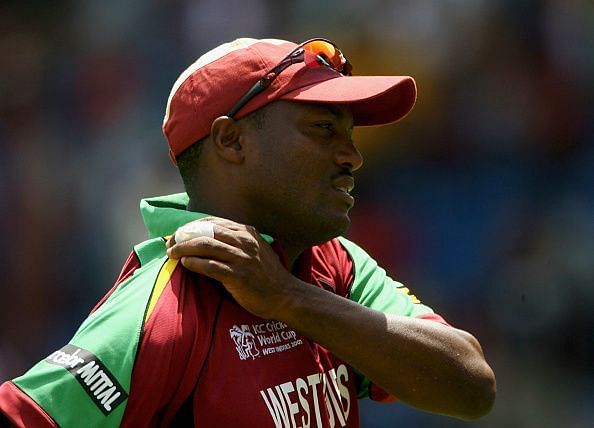 Brian Lara at the Cricket World Cup 2007