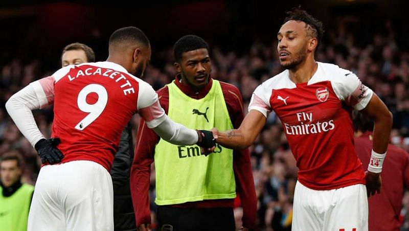 Arsenal have a lot of firepower upfront in Lacazette and Aubameyang.