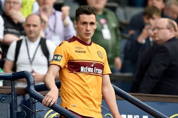 Carl McHugh captained Motherwell in the 2017-18 season where they reached the finals of the Scottish Cup and League Cup