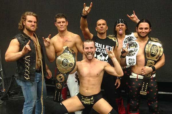 Frankie Kazarian on his first night in the Bullet Club