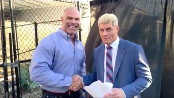 Billy Gunn and Cody Rhodes, both former WWE Superstars