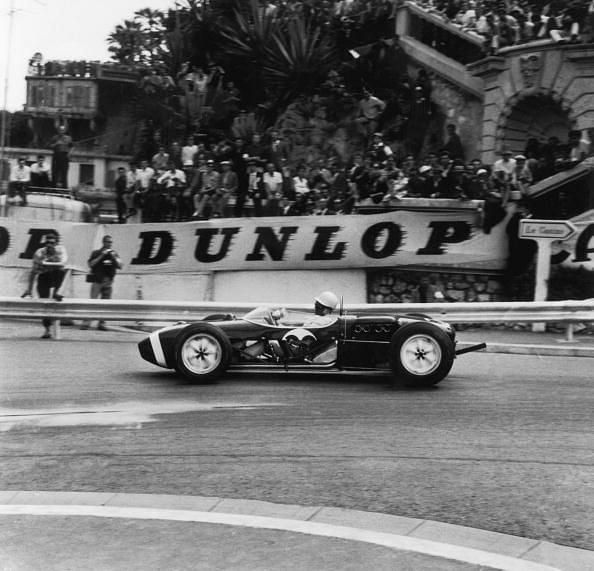 Stirling Moss became the first man to win three Monaco Grands Prix in 1961.