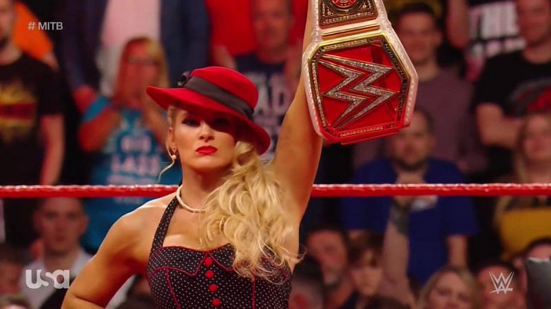 Lacey Evans could leave Money in the Bank with the Raw Women&#039;s Championship