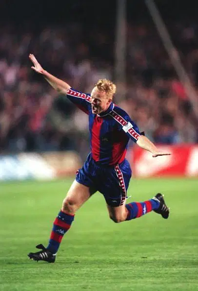 Koeman is widely regarded as Barcelona's best ever defender.