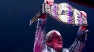 Bret Hart was called upon to unveil AEW's new World Championship