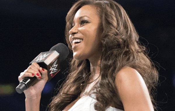 Brandi Rhodes was a ring announcer in WWE