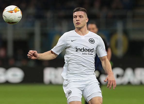 Real Madrid have been heavily linked with Luka Jovic