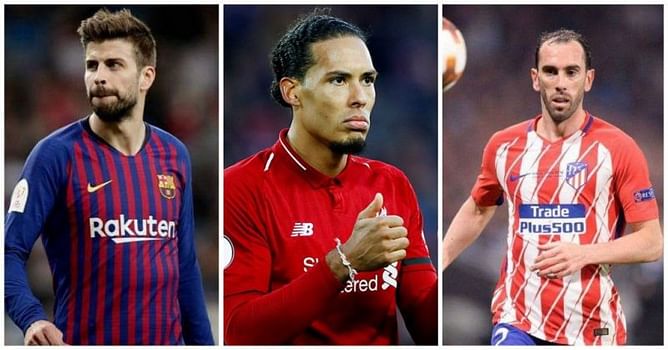 Top 10 center-backs in the world this season ranked