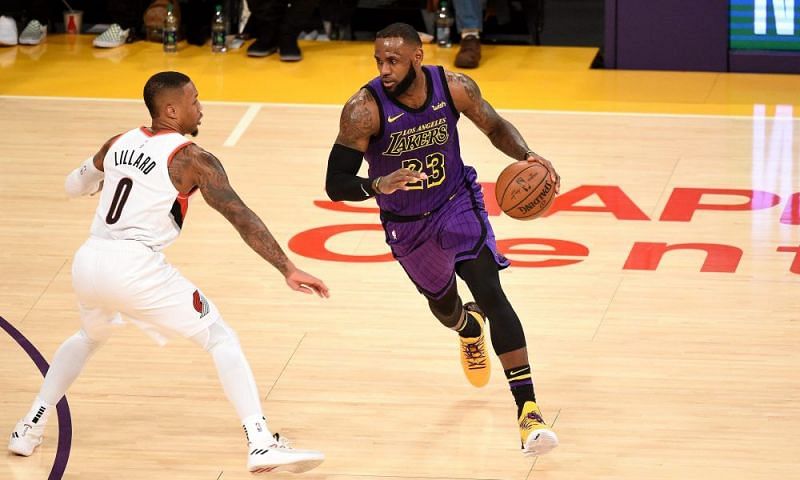 LeBron James dropped then season-high 44 points to lead the Lakers to victory