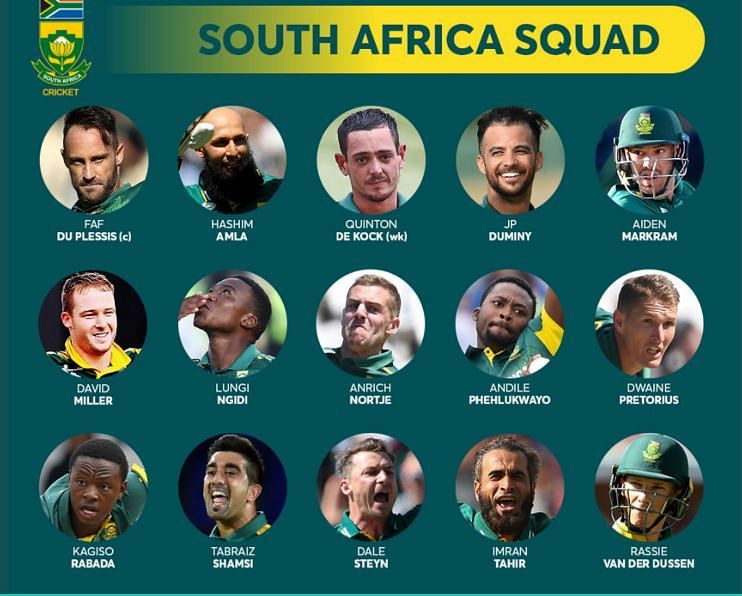 South Africa squad