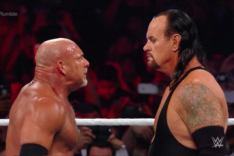Goldberg vs undertaker