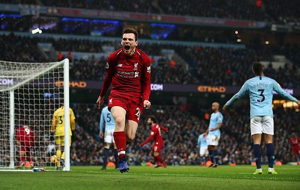 Andy Robertson is arguably the best left-back in the Premier League