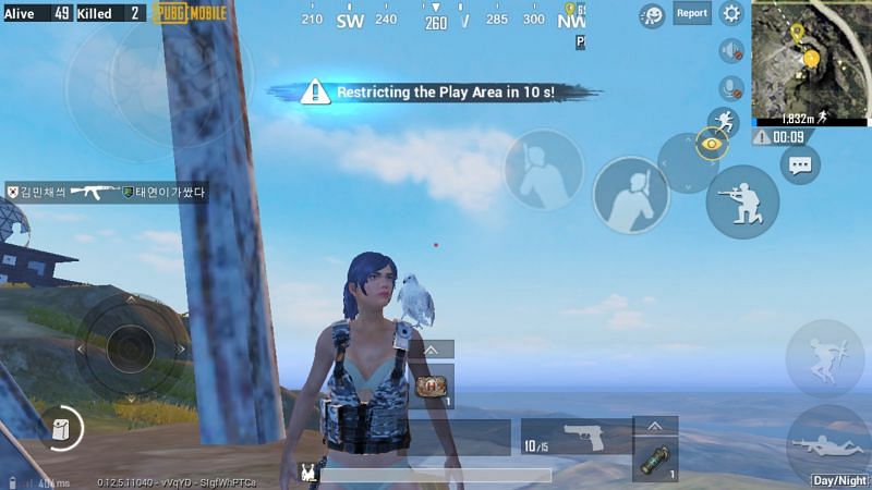 locations for a companion in PUBG mobile .