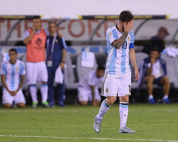 Messi has failed to inspire Argentina to an international trophy in recent years.