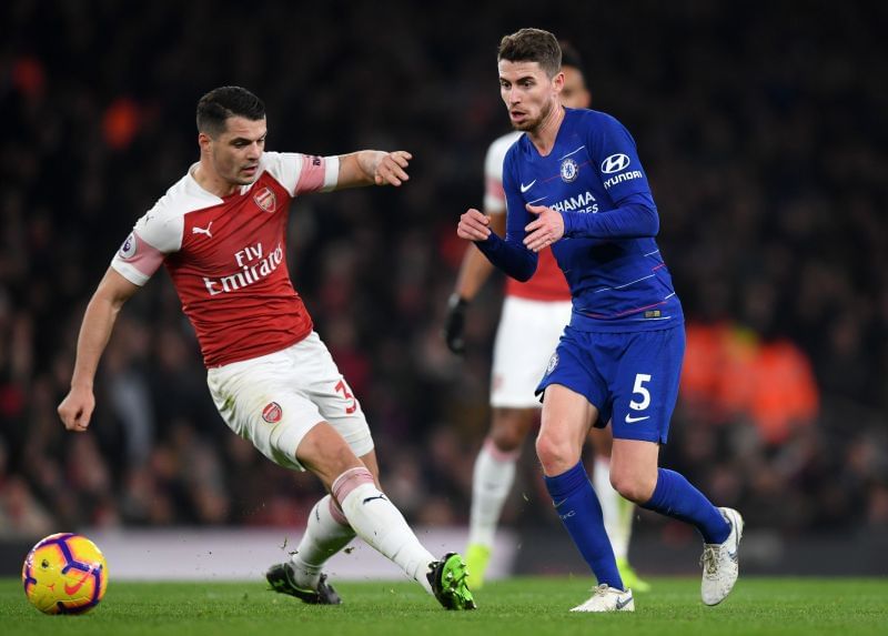 Granit Xhaka vs Jorginho will be a very interesting battle tomorrow night.