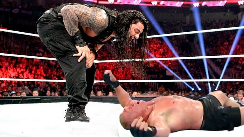 Just imagine what would happen if Roman Reigns thwarted Brock Lesnar&#039;s cash in!