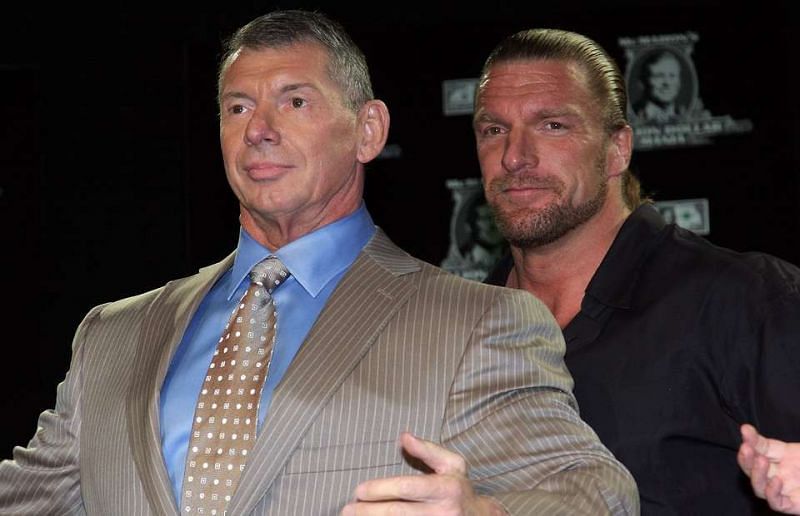 Triple H with Vince