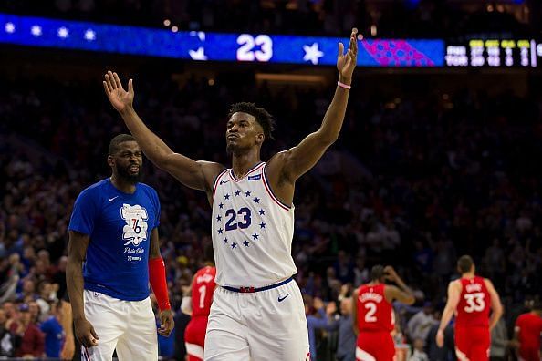 Jimmy Butler was the Sixers&#039; best performer during the playoffs