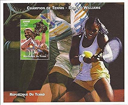 A stamp on Serena Williams.