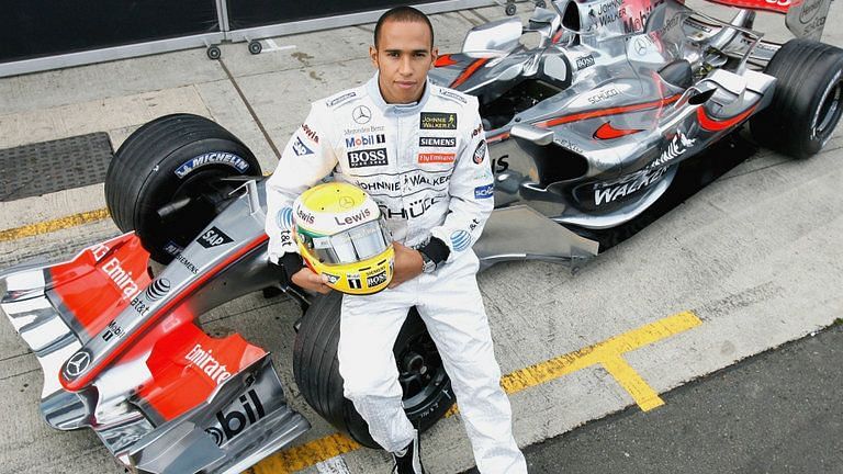 Lewis had made an immediate impact in F1 in his very First season